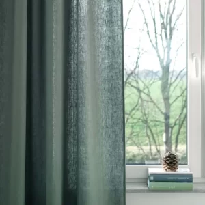 Sheer Linen Voile(Cut Length)-Sage